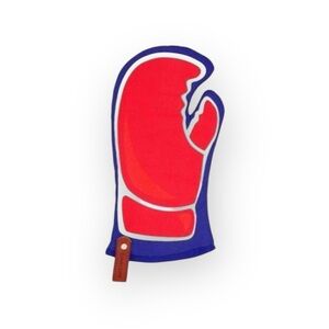 new Sunnylife ☀︎ Lobster Claw BBQ Oven Mitt ☀︎︎ RWB Red White Blue ☀︎ Whimsical